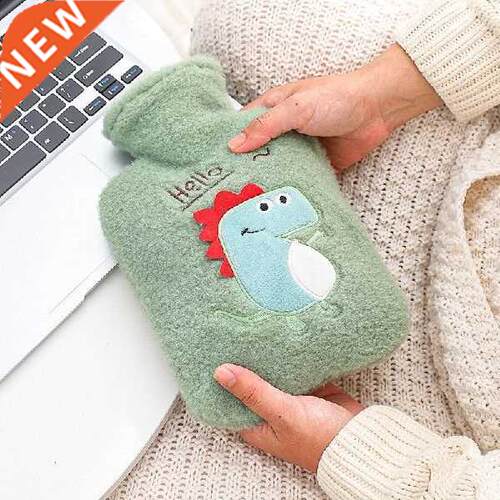 Plush Hot Water Bottle Cold-proof Warm Belly Pouch Fashy