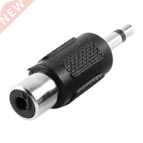 .5mm Mono Male to RCA Female Adapter Coupler 2 Pcs