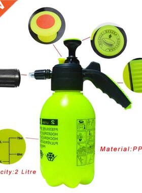 Hand Held Air Manual Pressure 2L Watering Can with Long Rod