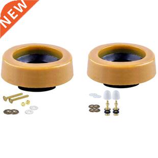 Toilet Wax Ring Kit for Floor Outlet Toilets New Install or
