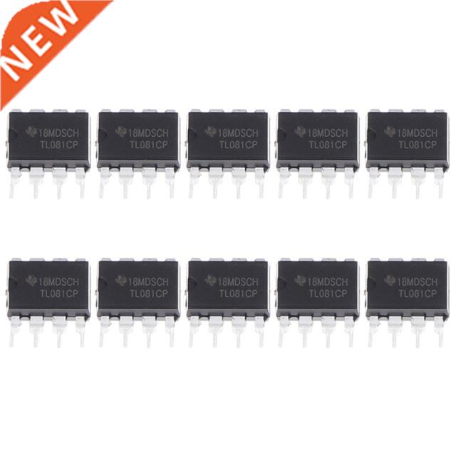 10 pcs TL081CP in-line DIP-8 buffer amplifier JFET Tool Part