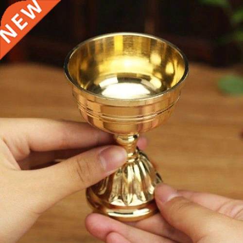 Mini Relief Brass Type Candle Lamp Cup Collection Romantic