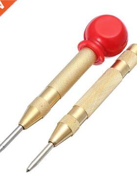 Steel 6mm Automatic Center Pin Punch Spring Loaded Marking
