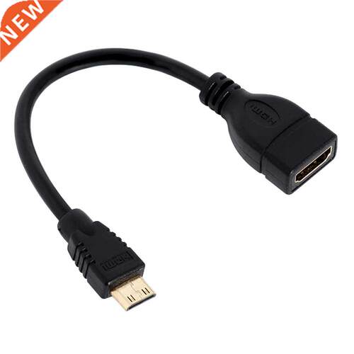 23cm 1080P HDMI Male to HDMI Female Cable Converter Adapter