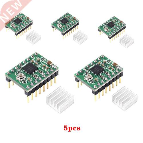 5 Pcs A4988 Stepper Motor Driver Module 3D Printer Polulu St