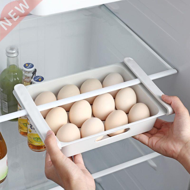Drawer Refrigerator Egg Storage Box Food Container Kitchen