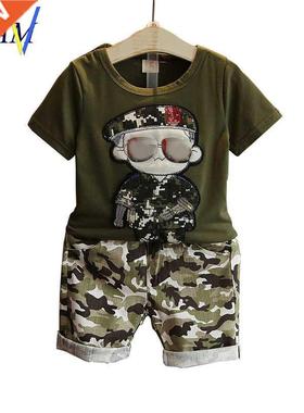 2021 Baby boy Shorts Summer Kids T Shirt for Boys Clothes