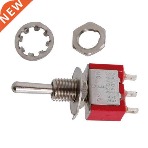 SPDT MTS-103 Red 3Pin ON-OFF-ON 3 Position Mini Toggle Switc