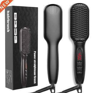 Hair Straightener Hot Comb Pro LCD Heating Electric Ionic St