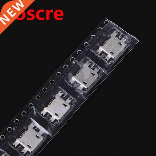 10 Pcs Micro USB Type B 5 Pin Female Socket Connector For Ta
