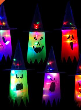 1pcs LED Lights Hat Glowing Halloween Holiday Can Be Worn