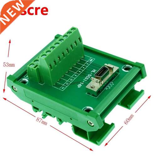 Servo SCSI14 module DIN Rail Mount 14-pin Half-Pitch/0.05&qu