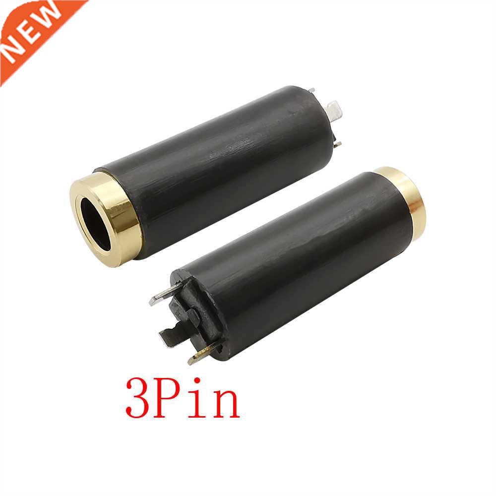 5Pcs 3.5mm 3 Pole Stereo Female Jack Socket Audio Solder Con