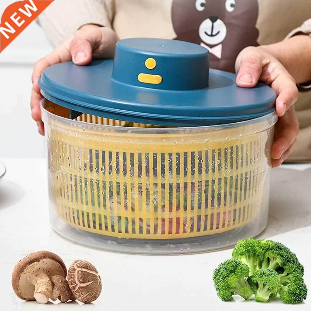 convenient electric salad spinner quick dry household