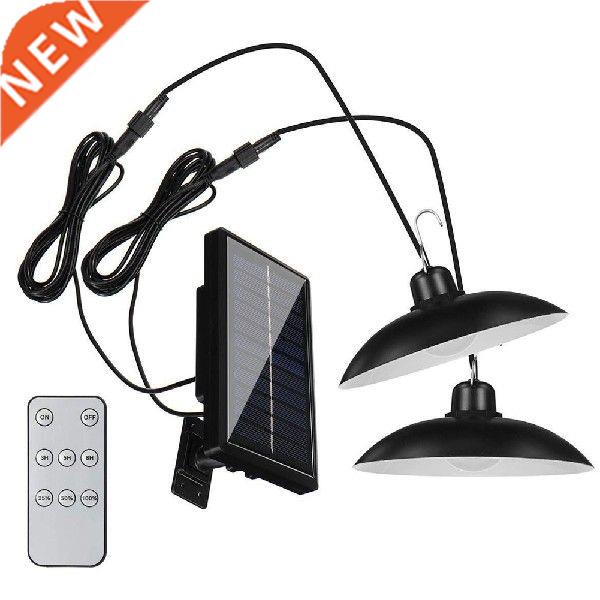 Garden Ceiling Lamp Remote Control Patio Led Solar Pendant