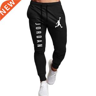 2020 Casual Pants Men Joggers Sweatpants Solid Color Trouser