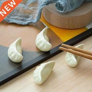 4pcs/set Ceramic Crafts Chopstick Rest Shelf Support