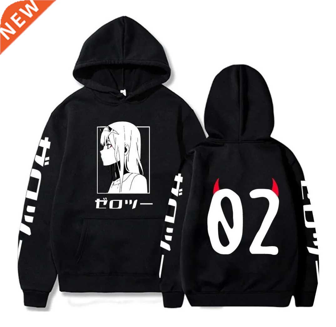 Anime Darling In The Franxx Zero Two Hip Hop Manga Hoodie Ja