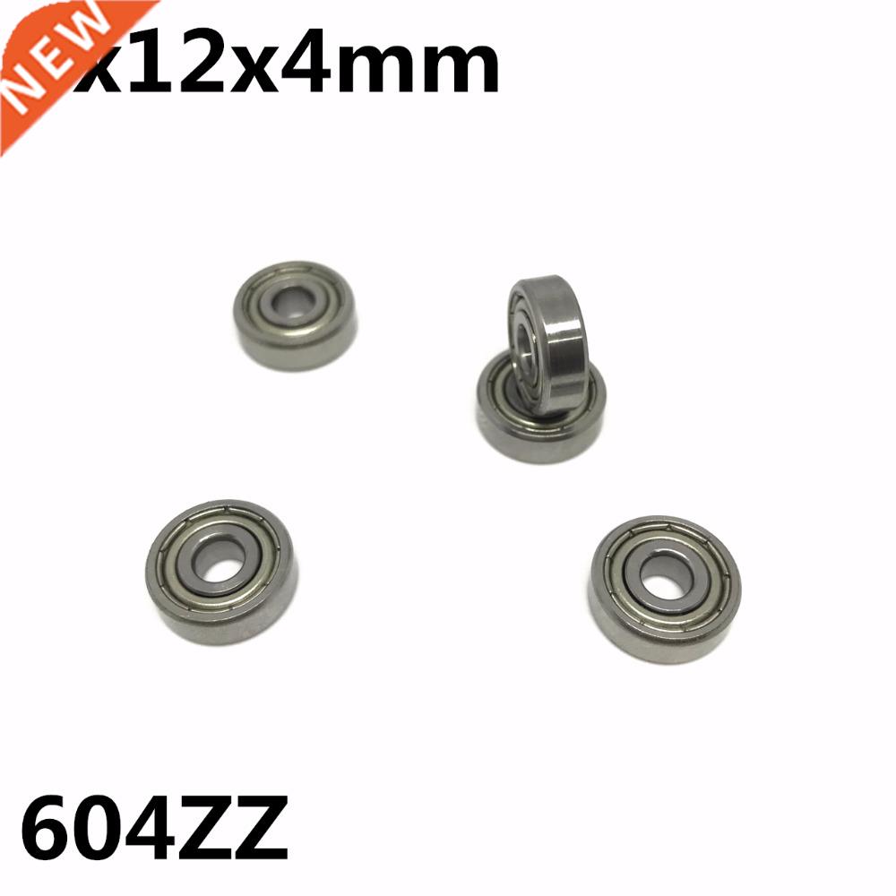 50Pcs 604ZZ R-1240ZZ 4x12x4 mm Deep groove ball bearing Mini