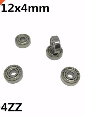 50Pcs 604ZZ R-1240ZZ 4x12x4 mm Deep groove ball bearing Mini