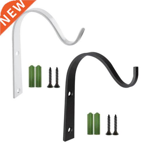 Wrought Iron Plant Hooks Hang Outdoor Wall Decoration Plant