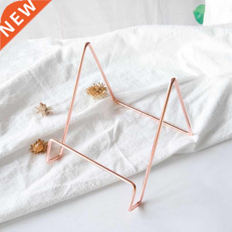 1Pc Creative Geometric Storage Rack Simple Wrought Iron Orga