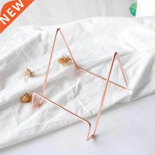 1Pc Creative Geometric Storage Rack Simple Wrought Iron Orga