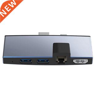 USB 3.0 RJ45 Docking Station HUB Docking Station 4K HDMI-Com