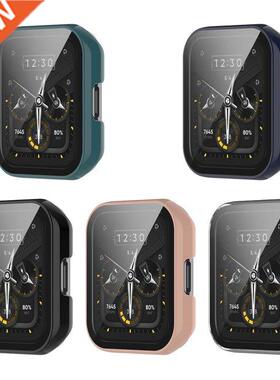 Full Cover Tempered Glass Screen Protector Case for Realme W