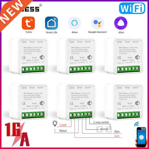 16A Mn Swtch 2-way Control Swtches WF Dual-mode Smart
