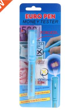 2in1 UV Light Banknotes Detector Fake Forged Money Bank Note