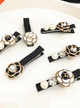 Hair Clip Hairpin For Women Girl Camellia Flower Floral Pe