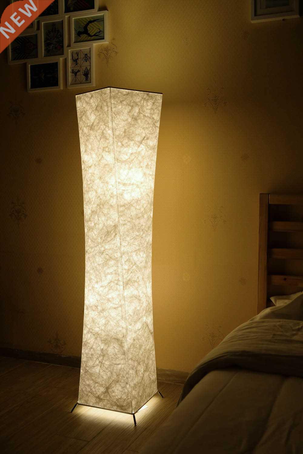 LED Floor Lamp Softlighting Nordic Minimalist Design Fabric