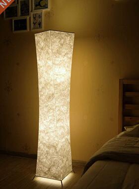 LED Floor Lamp Softlighting Nordic Minimalist Design Fabric