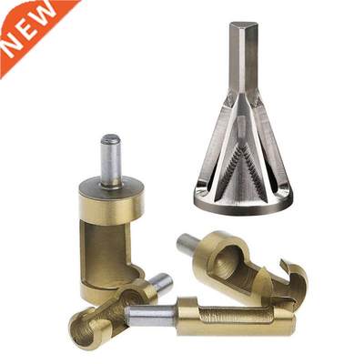 4Pc 1/4 Inch Rod Titanium Barrel Plug Drill Cutter Cork Spik