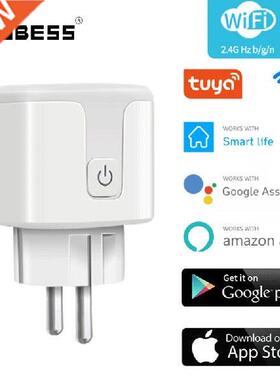 16A EU Smart Wf Power Plug Wth Power Montor Smart Home