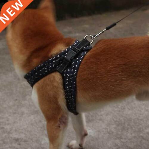 Pet Dog Walking Vest Harness Front Breathable Mesh Pet Soft