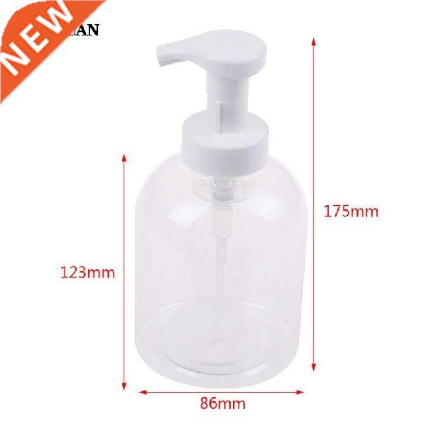 1pcs 500ml Clear Foam Pump Bottle Spray Bottles Soap