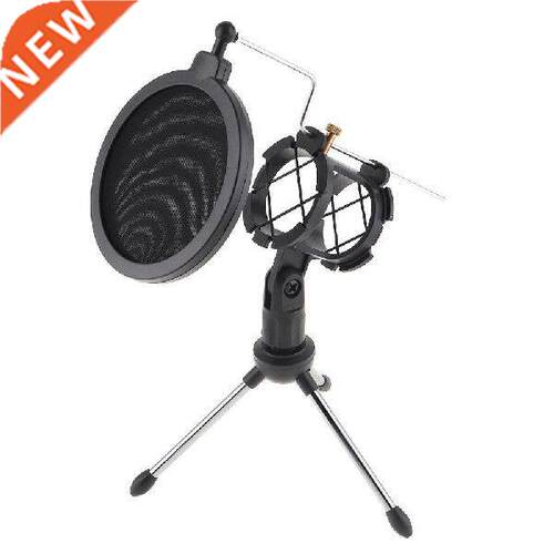 Microphone Tripod Stand Foldale Desktop Microphone racket