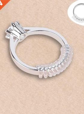 4pcs Vintage Spiral Based Ring Size Adjuster Shell hard Guar