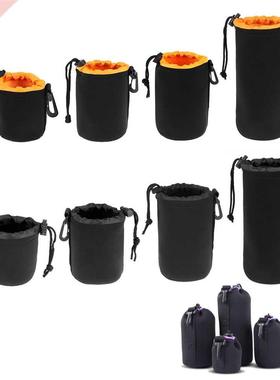 1Pcs Camera Lens Pouch Bag Neoprene Waterproof Soft Video Ca