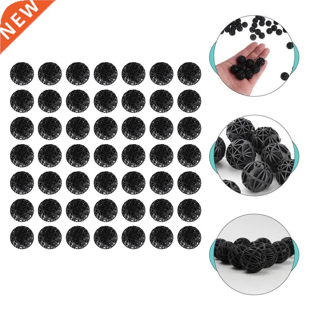 200pcs aquarium filter media balls fish pond filter balls