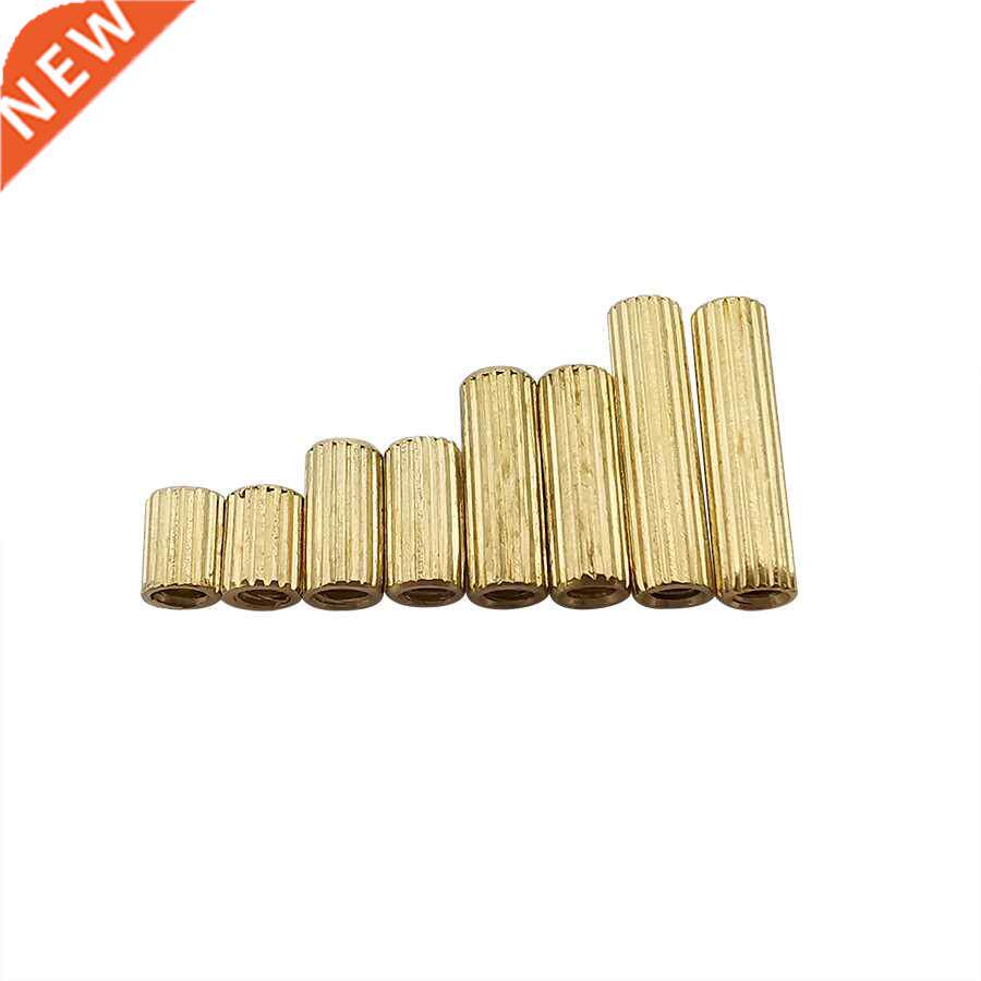10Pcs M2*L 3mm to 32mm Brass Thread Female to Female Standof