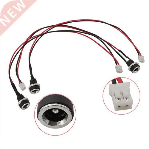 2/5/10Pcs 5.5 x 2.1 mm DC Power Socket to JST PH 2.0mm Panel