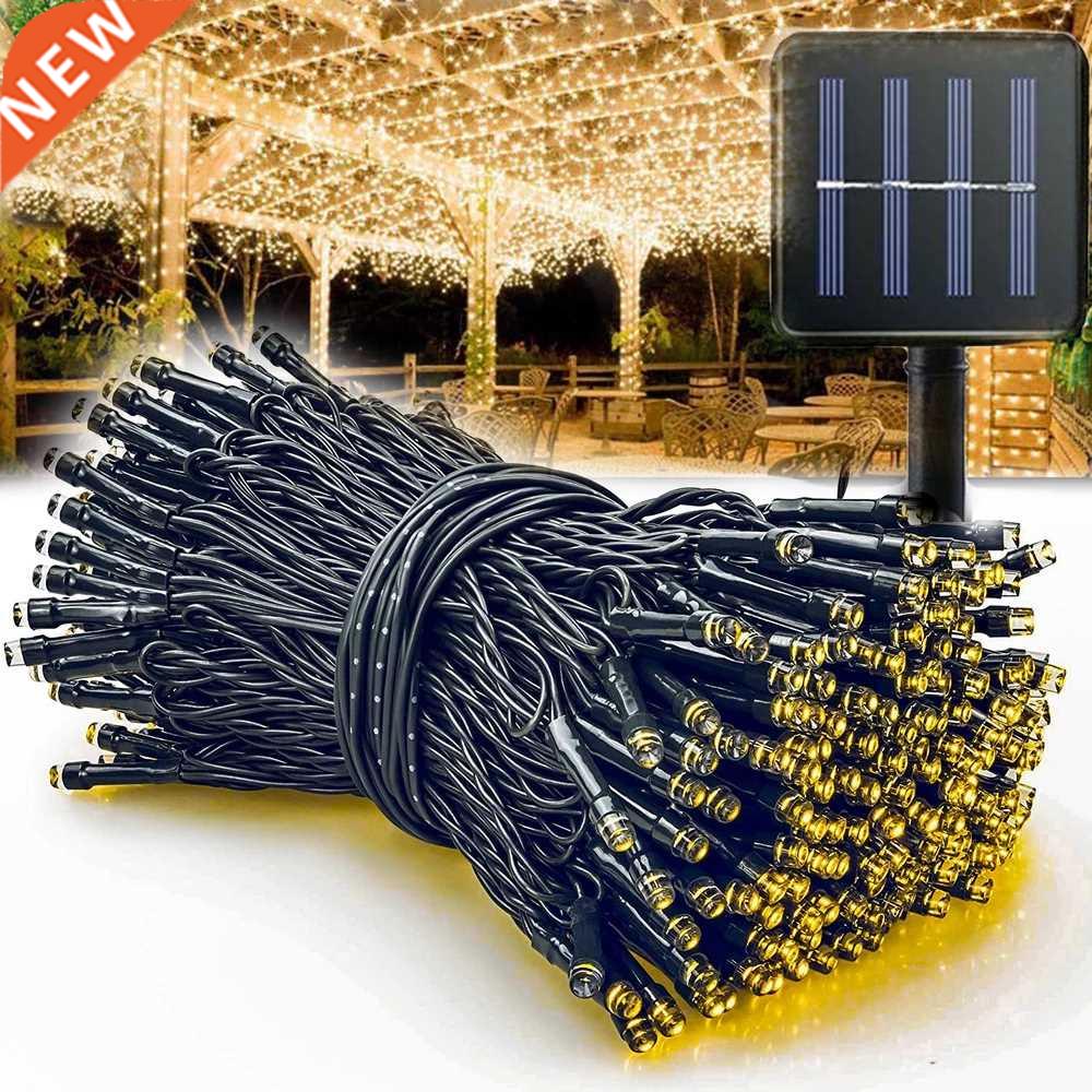 Outdoors Solar String Light 200LED 8 Modes Solar Lamp Waterp