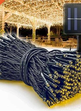 Outdoors Solar String Light 200LED 8 Modes Solar Lamp Waterp