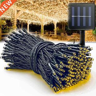 Outdoors Solar String Light 200LED 8 Modes Solar Lamp Waterp