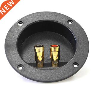 4-Inch Round Gold Push Spring Loaded Jacks Double Binding Po