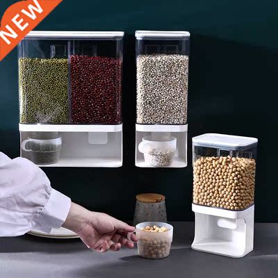 3L Sealed Grd Rce Bucket Cereal Dspenser Ktchen Storage