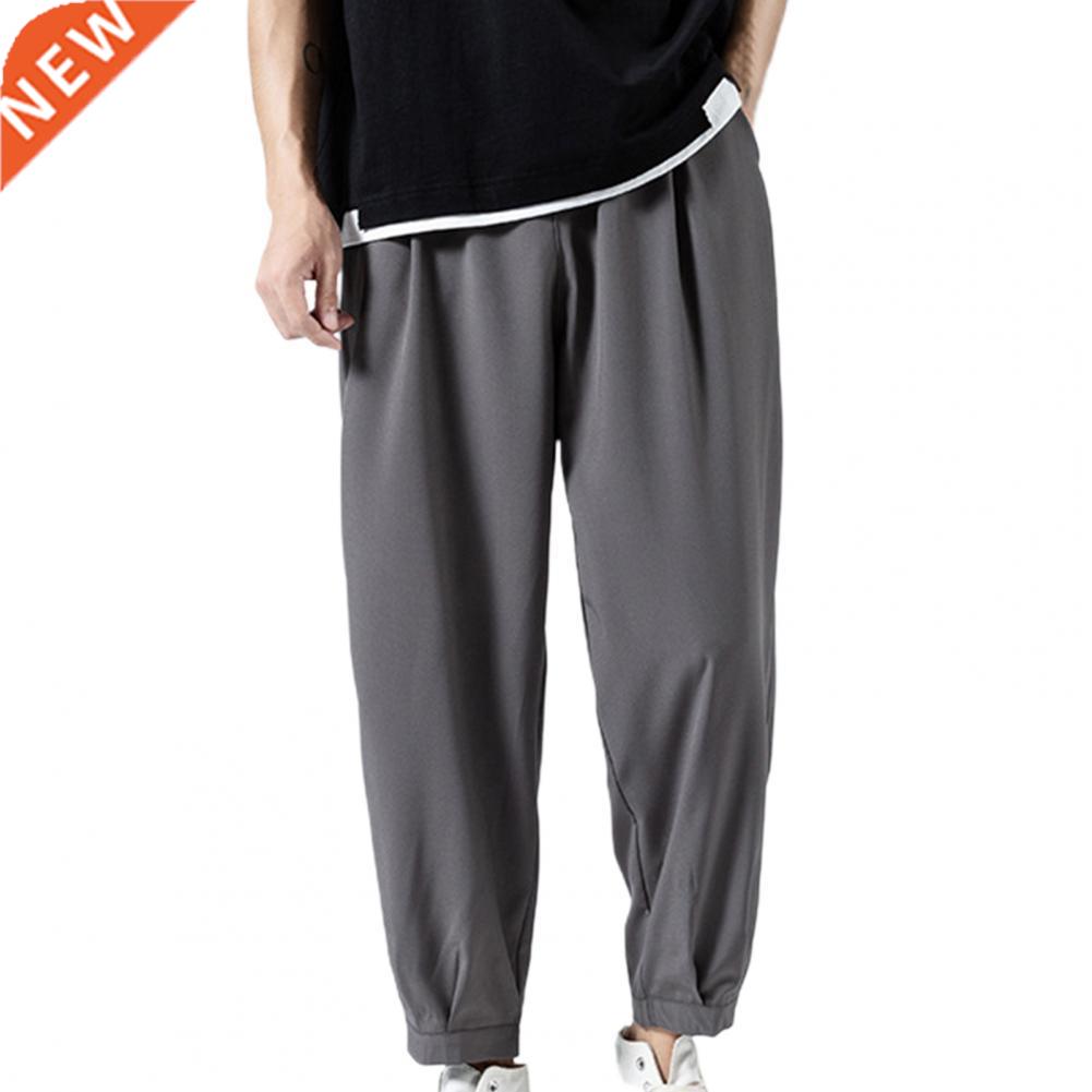 Pants Men Gym Trousers Training Sports Pants Ankle-length Sm